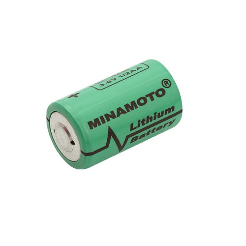 Pilha De Litio 3v 750mah 1/2aa - Minamoto - 1 Peça