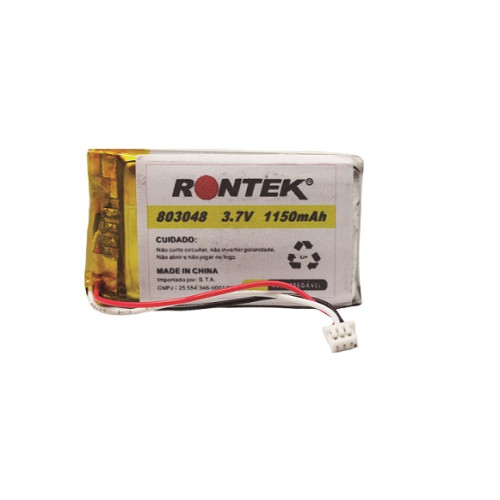 Bateria Recarregável Li-po 3,7v 1150mah Conector Mn51021-3p