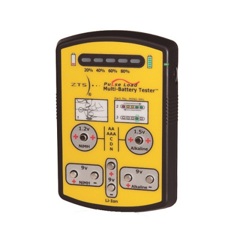 Testador Mini-9RL - Para 12 Tipos de Baterias