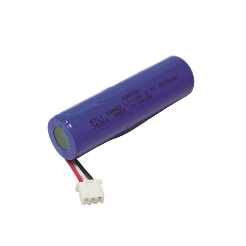 Bateria Recarregável Li-ion 18650 3,6v 2600mah C/conector