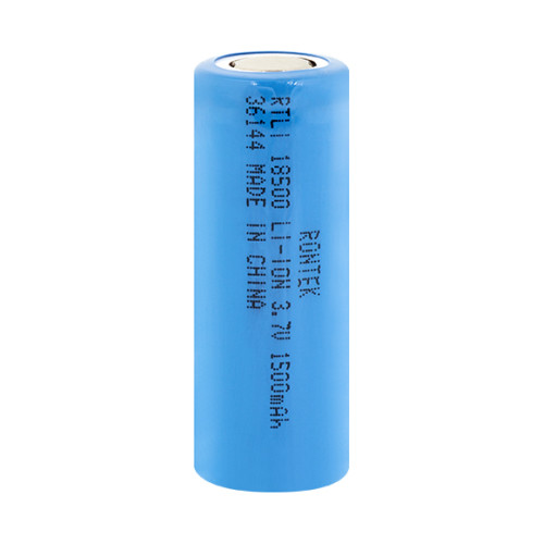 Bateria Recarregável Li-Íon 18500 3,6V 1500mAh 2C - Sem Top - Rontek