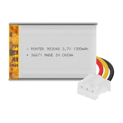 Bateria Recarregável Li-polímero - 1c 3,7v 1300mah