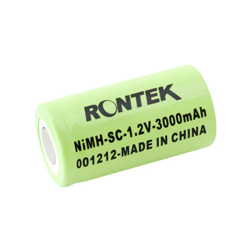 Bateria Recarregável SC NiMh 1,2V 3000mAh - Sem TOP - Rontek