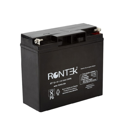 Bateria Selada De Chumbo Ácido 12V 18Ah Rontek
