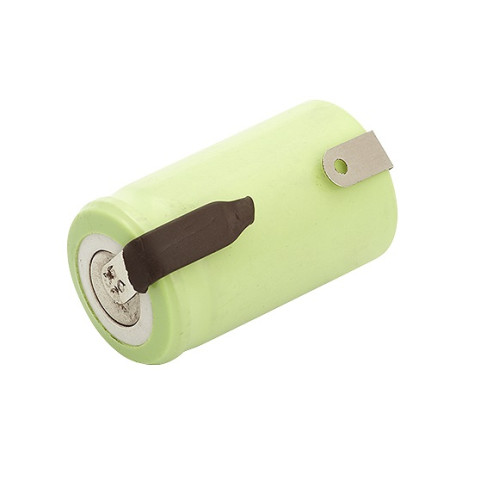Bateria Recarregável NiMh 2/3a - 1100mAh 1,2V - Com Terminais