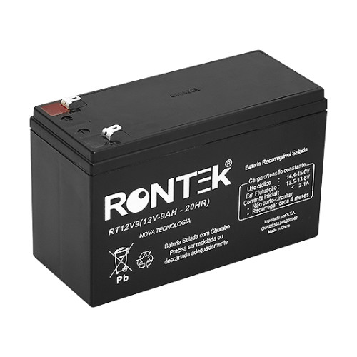 Bateria Selada De Chumbo Ácido 12V 7Ah - Rontek