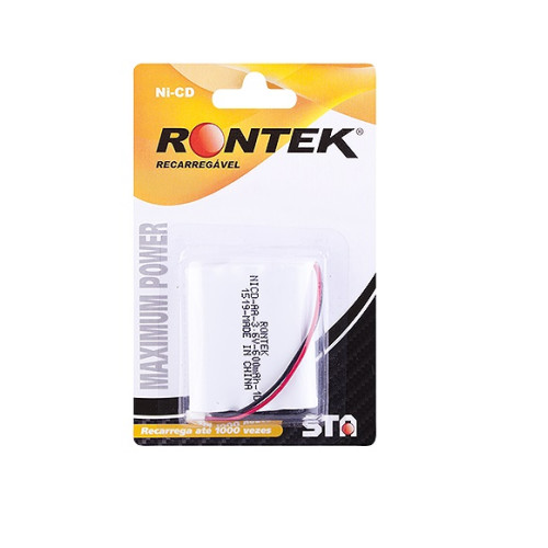 Bateria NiCd Para Telefone Sem Fio 3,6V 600mAh 3xAA JX-MJ-JST