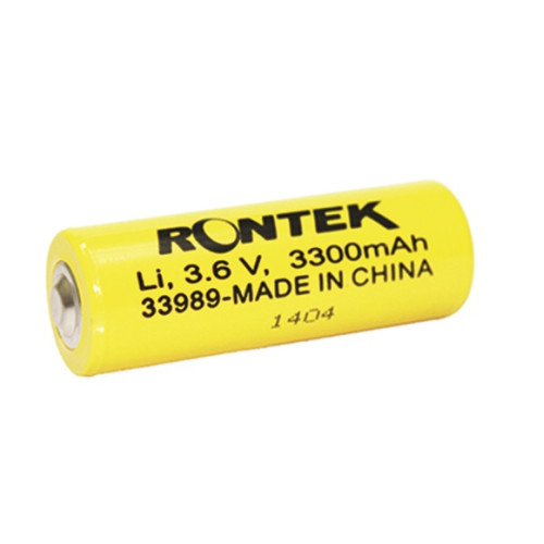 Bateria De Lítio Cilíndrica 3,6V 3300mAh C/TOP - Rontek - 2 peças