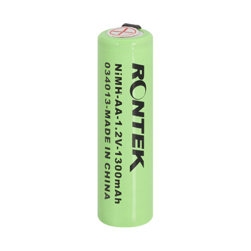 Bateria Recarregável NiMh Com Terminais 1,2V 1300mAh AA Embalagem 4 Peças