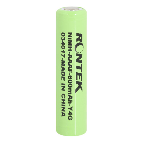 Bateria Recarregável NiMh Sem TOP 1,2V 600mAh AAA Embalagem 4 Peças