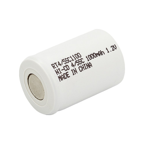Bateria Recarregável NiCd Sem TOP 1,2V 1000mAh 4/5SC Embalagem 2 Peças