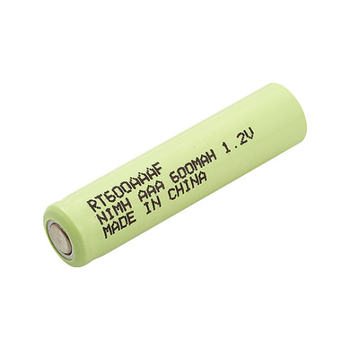 Bateria Recarregável NiMh 1,2V 600mAh AAA Sem TOP - Embalagem C/2