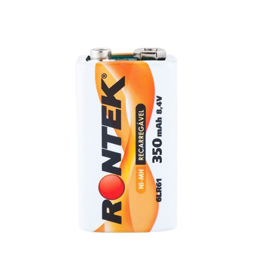 Bateria Recarregável NiMh 8,4v 350mAh - 1 Peça