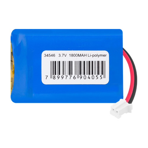 Bateria Recarregável Lítio Polímero 3,7V 1800mAh C/TOP Conector A58