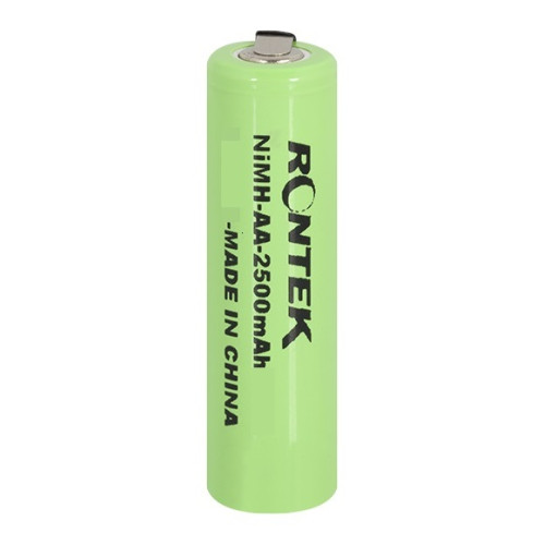 Bateria Recarregável NiMh C/TAG 1,2V 2500mAh AA Embalagem 2 Peças