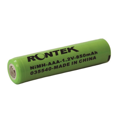 Bateria Recarregável NiMh 1,2V 850mAh AAA Sem TOP - Rontek