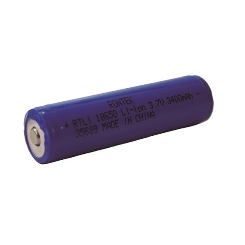 Bateria Recarregável Li-Íon 3,7V 3400mAh 18650 1C - C/TOP