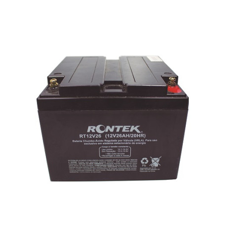 Bateria Selada De Chumbo Ácido 12V 26Ah Rontek