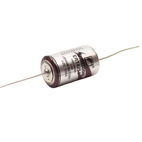 Pilha De Lítio 3,6V 1200mAh 1/2AA Com Terminais Axiais